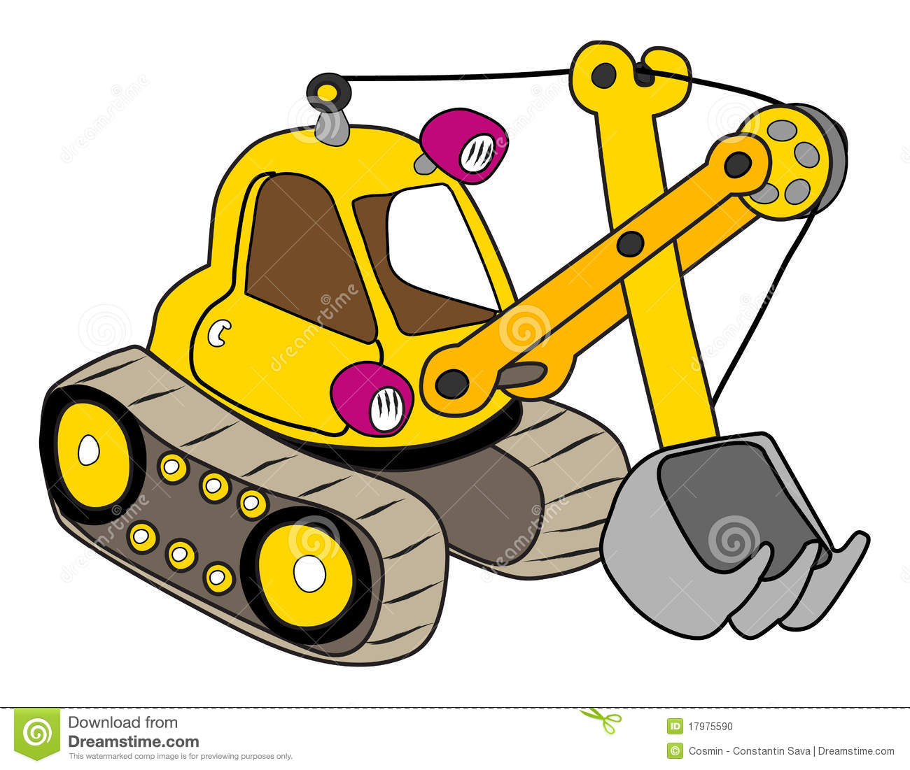 Yellow Digger Clipart   Cliparthut   Free Clipart