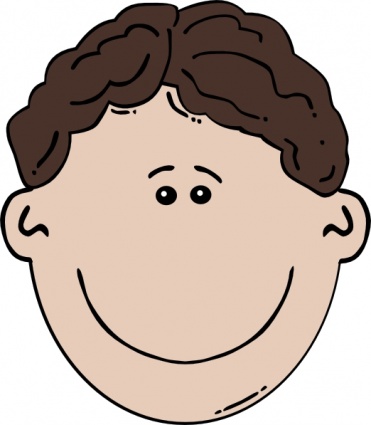 Boy Face Cartoon Clip Art Vector Free Vector Graphics   Vector Me