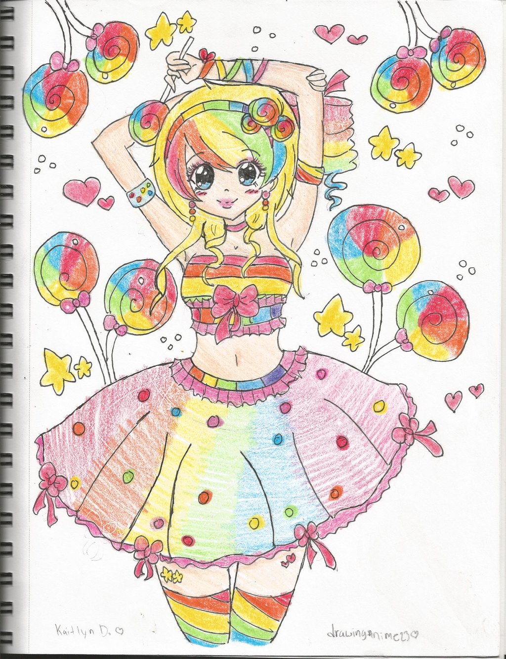 Candyland Drawings Candyland By Chibii Chii
