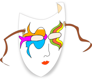 Carnival Mask Clip Art At Clker Com   Vector Clip Art Online Royalty    