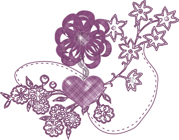 Glitter Graphics   Flowers And Trees   Heart And Flowers
