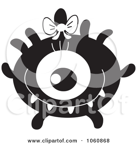 Royalty Free  Rf  Clipart Illustration Of A Happy Hairy Yellow Monster