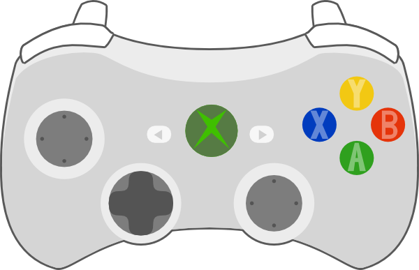 Xbox Controller Scheme Clip Art  Png And Svg