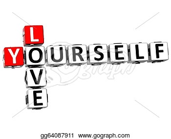     Yourself Crossword On White Background  Clip Art Gg64087911   Gograph