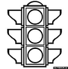 Amber Traffic Light Clip Art At Clker Com   Vector Clip Art Online    
