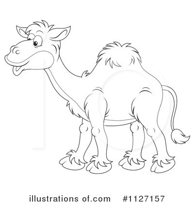 Camel Clipart Black And White Royalty Free  Rf  Camel