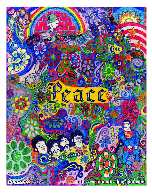 Cartoonatics  Give Peace A Chance    From The Summer Of 1969