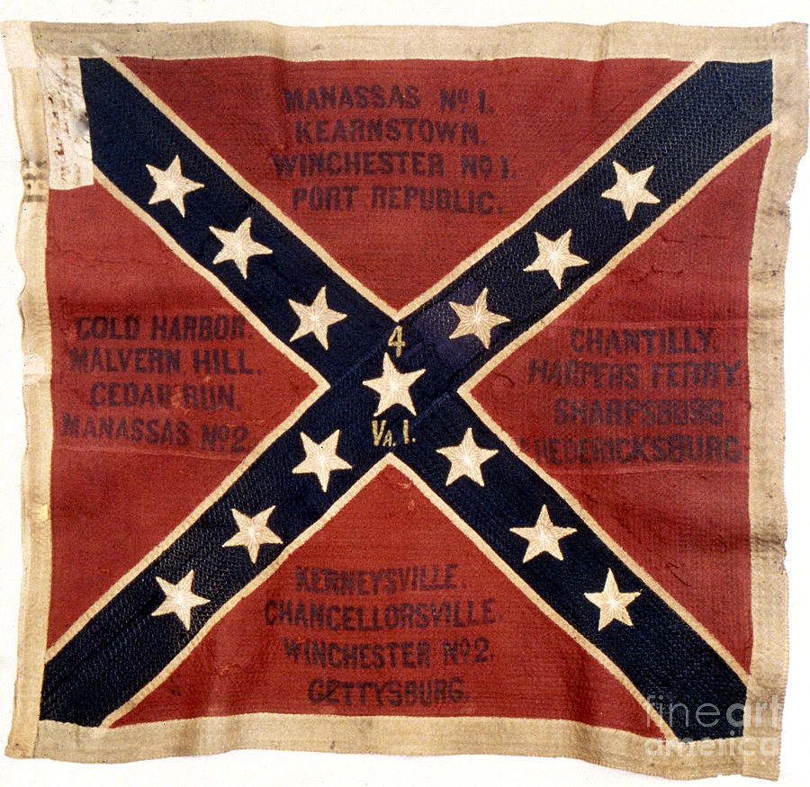 Confederate Flag 1863 Photograph By Granger   Confederate Flag