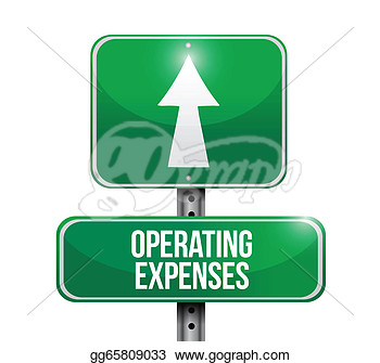 Expenses Road Sign Illustrations  Stock Clip Art Gg65809033   Gograph