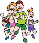 Family Playing Sports Clipart Canstock2144109 Jpg