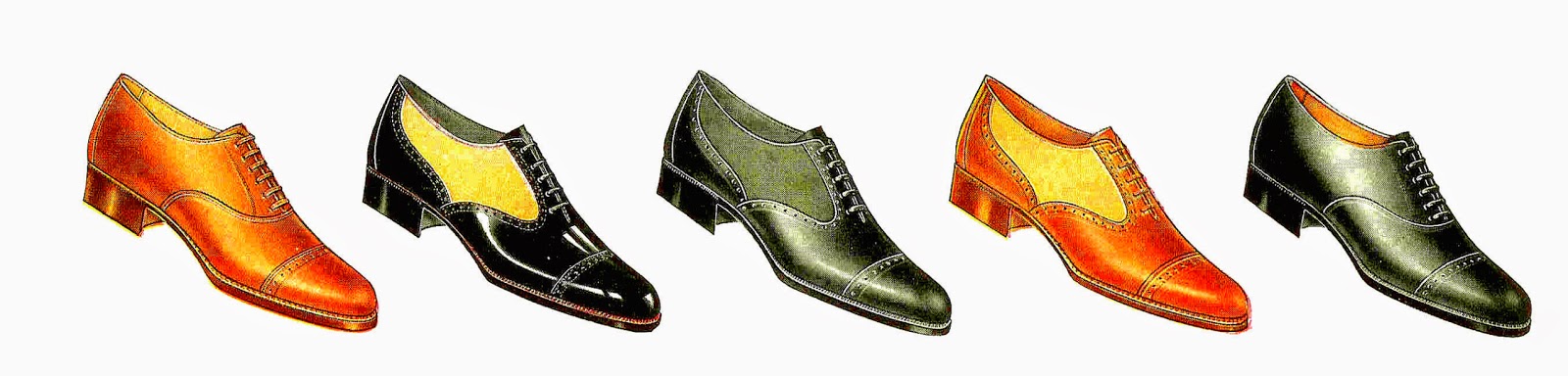 Fashion Clip Art  5 Vintage Men S Shoe Fashion Graphics Border Design