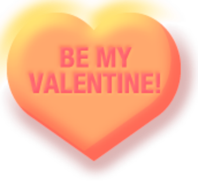 Free Printable Valentine Conversation Heart Clipart And Cherub