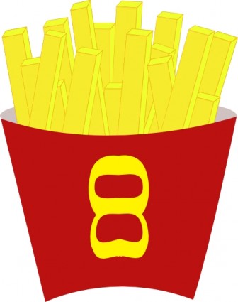 French Fries Clip Art Free Vector In Open Office Drawing Svg    Svg