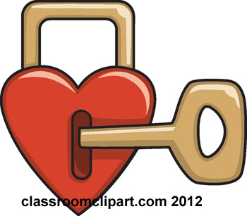 Heart Lock Clip Art   Heart
