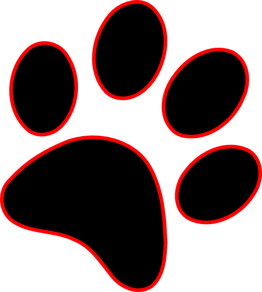 Lion Paw Print Clip Art