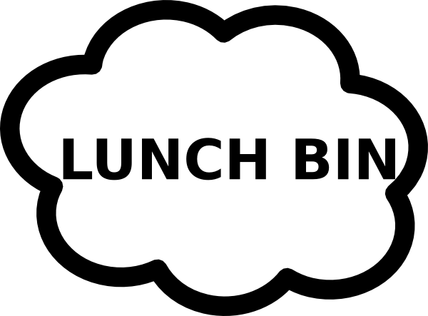 Lunch Bin Sign Clip Art At Clker Com   Vector Clip Art Online Royalty    