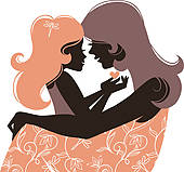 Mother Daughter Stock Illustration Images  2904 Mother Daughter