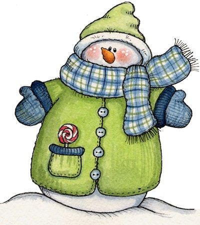 Art Snowman Cute Clip Art   Winter Christmas   Pinterest