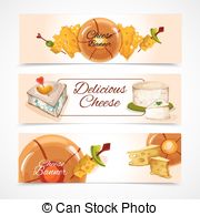 Cheese Banners Horizontal   Natural Delicious Cheese Food