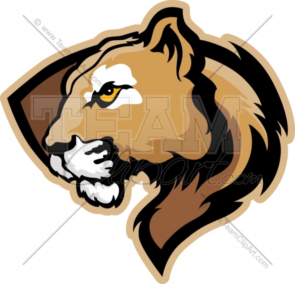 Cougar Logo Clipart In An Easy To Edit Vector Format