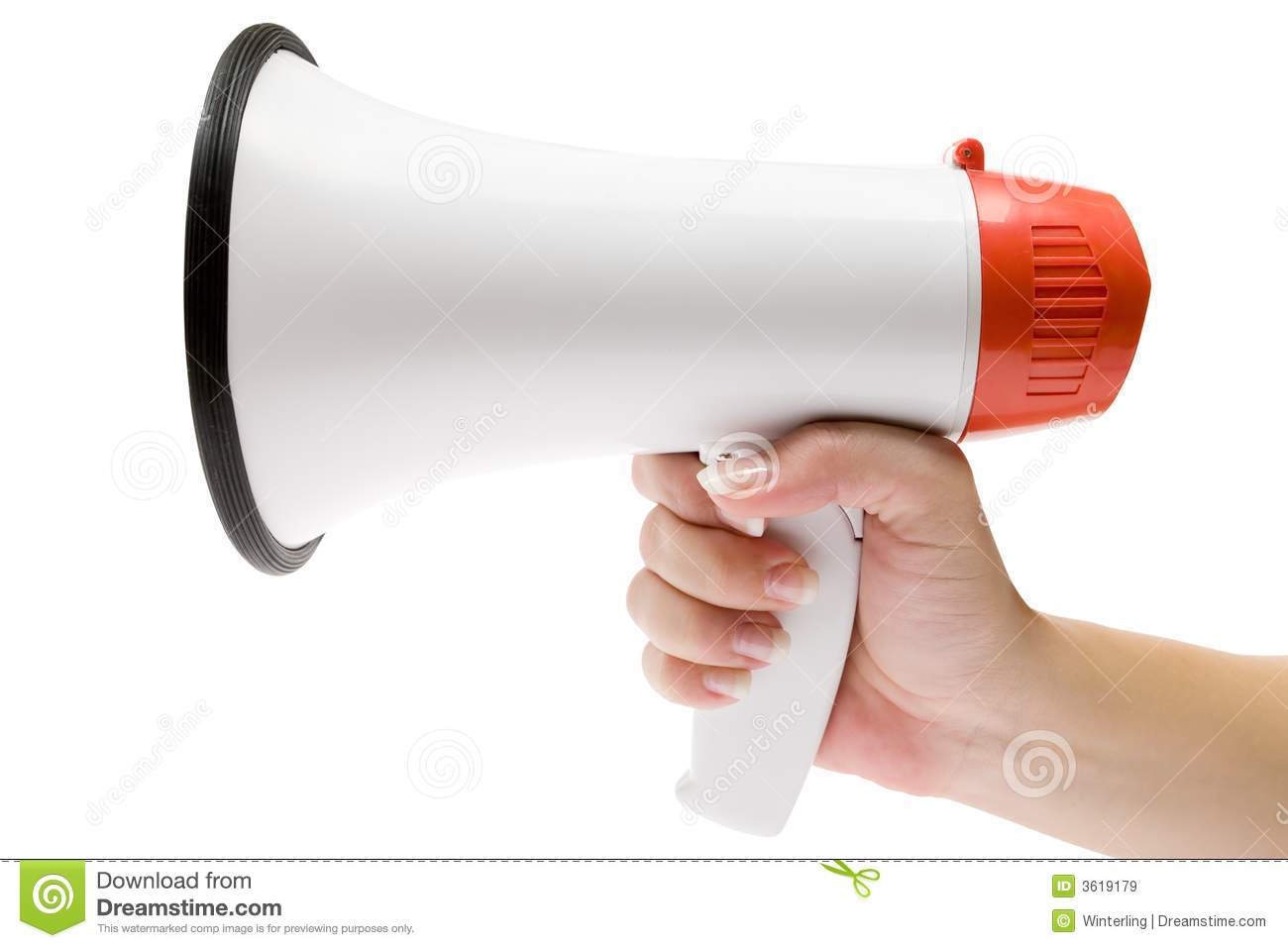 Shout It Out Loud Royalty Free Stock Images   Image  3619179