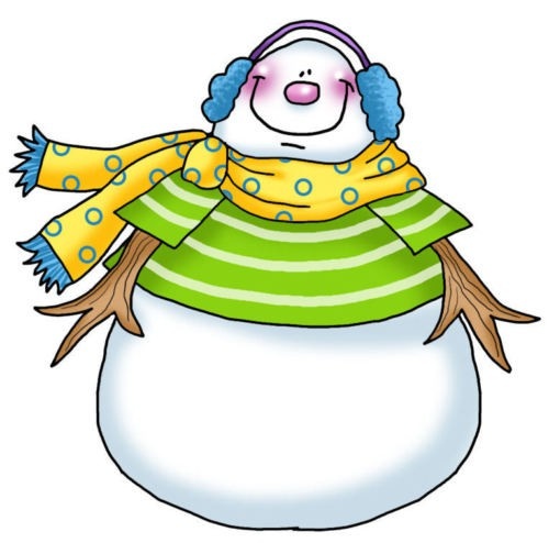 Snowman Cute Clip Art   Winter Clip Art And Images   Pinterest