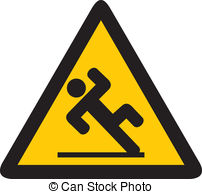 Wet Floor Sign Slippery Warning Symbol Wet Floor Caution   