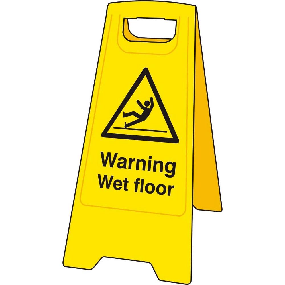 Wet Floor Signs Clip Art  Warning Wet Sign Clipart Best