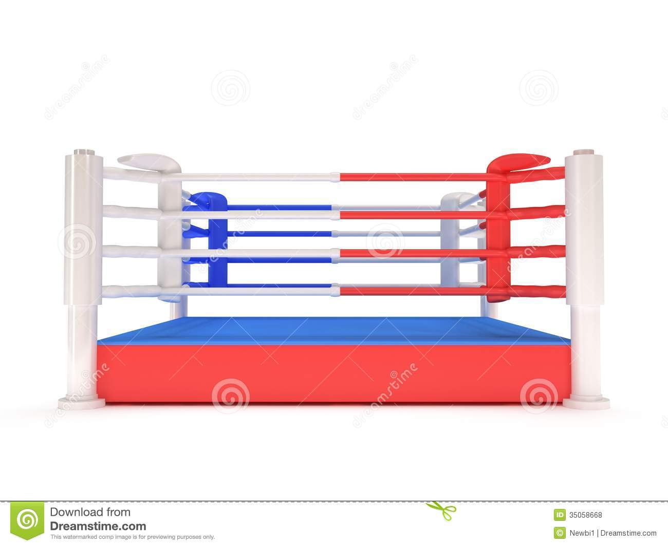 Boxing Ring Corner Clip Art