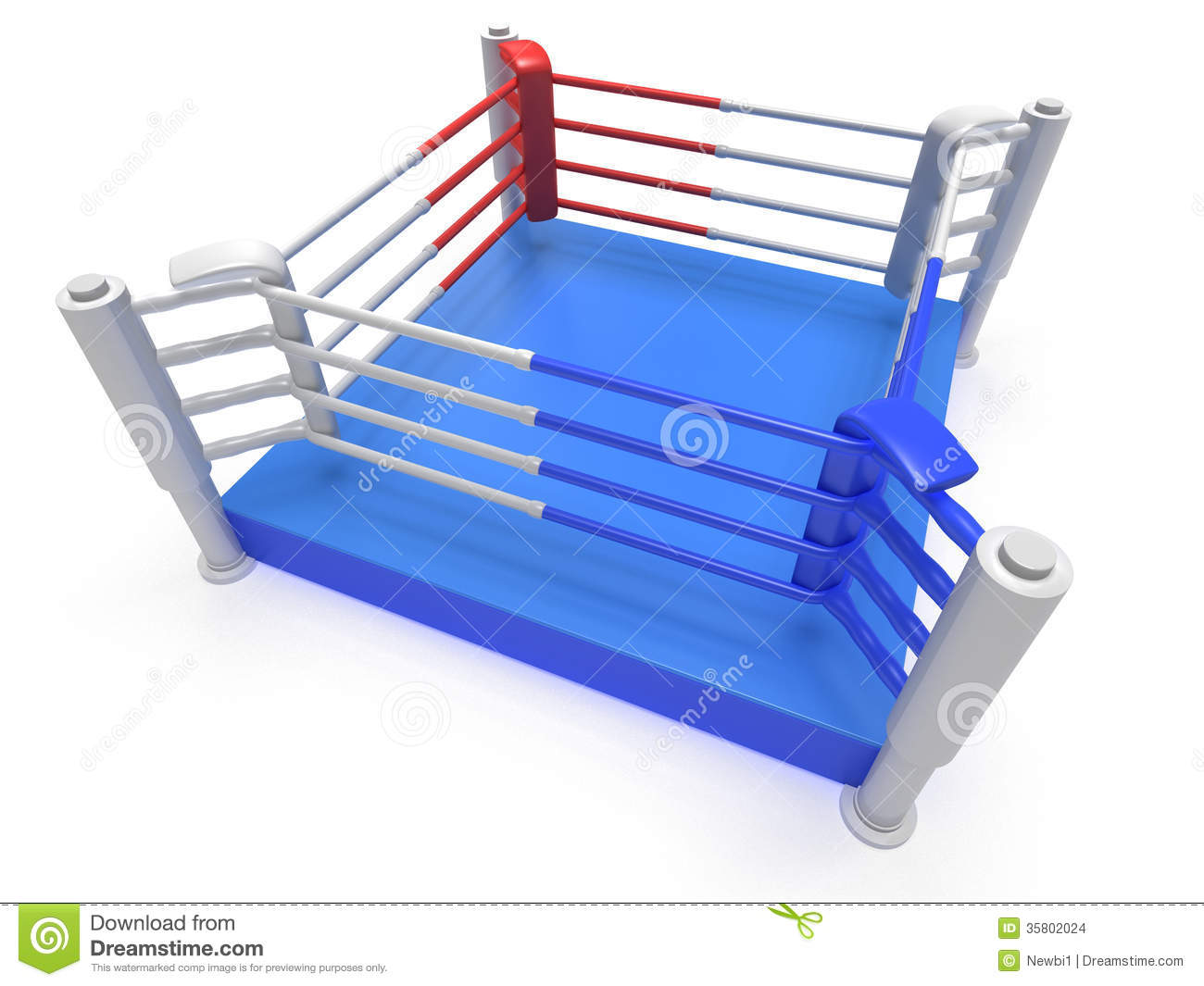Boxing Ring Corner Clip Art