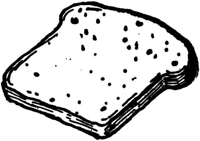 Bread Slice   Clipart Etc