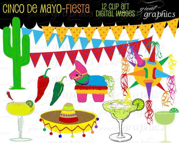 Fiesta Clipart Fiesta Clip Art Cinco De Mayo Clip Art Fiesta Party