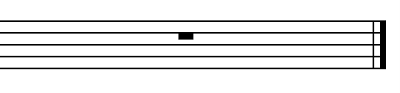 Final Double Bar Line Shows That The Piece Of Music Is Over 