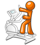 Fitness Trainer Clipart