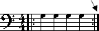    Music Again   Looks The Same As A Final Double Bar Line Only With 2