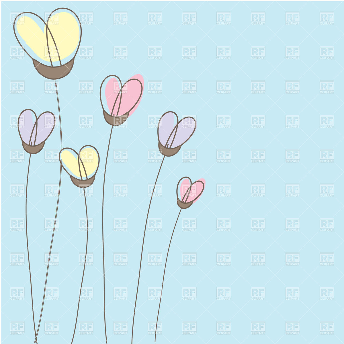 On Light Blue Background Download Royalty Free Vector Clipart  Eps