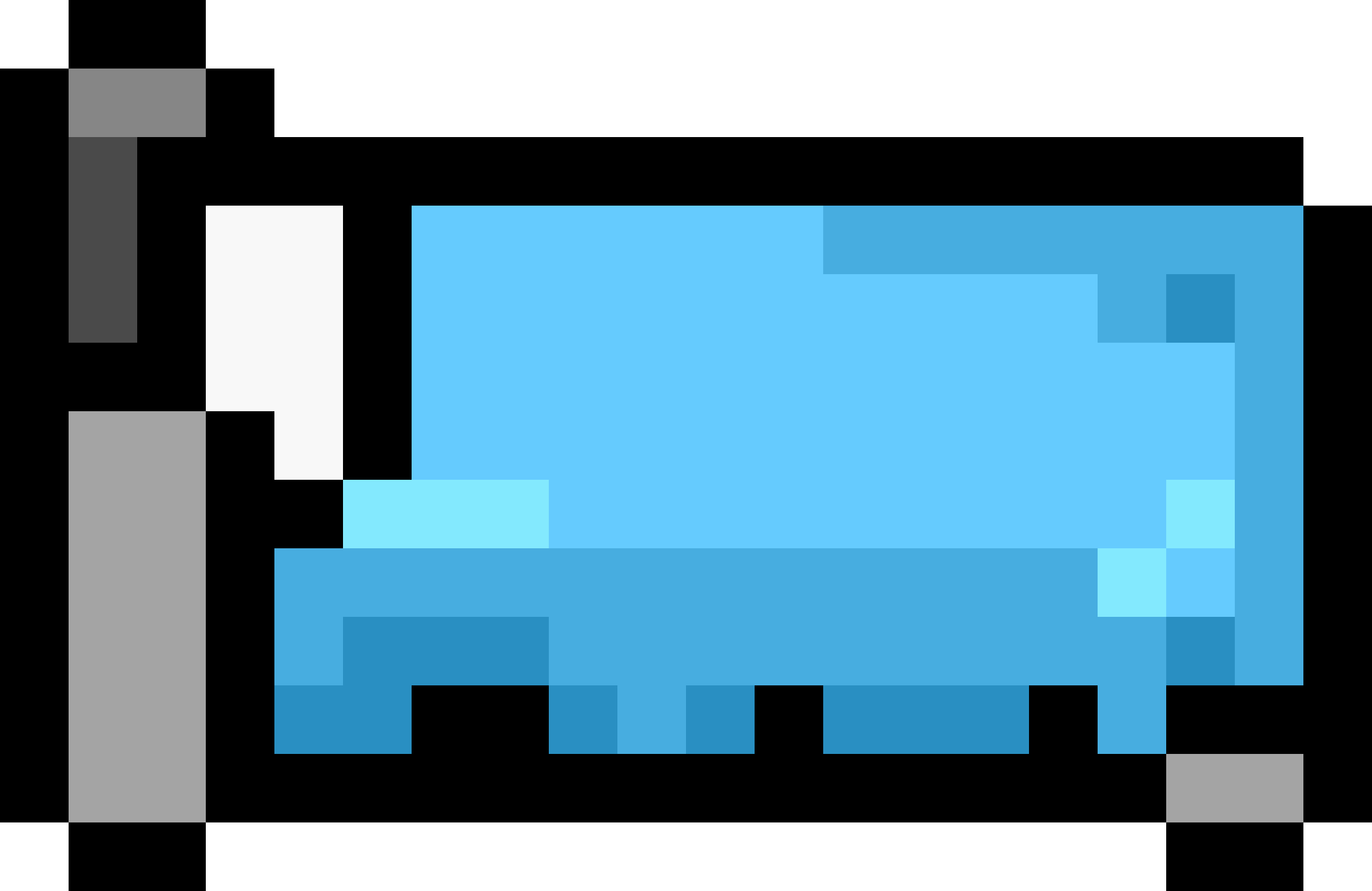 Pixel Bed Blue Side By Isaiah658