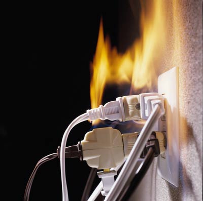 Restoration   Recovery Services  Fire Damage Risk  Electrical Fires