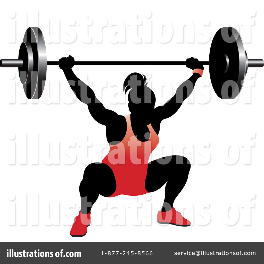 Royalty Free  Rf  Weightlifting Clipart Illustration  1186213 By Lal
