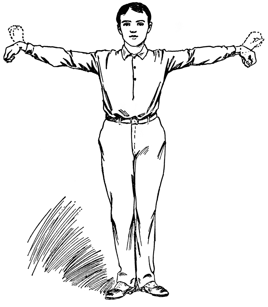 Stretching Exercises Clipart