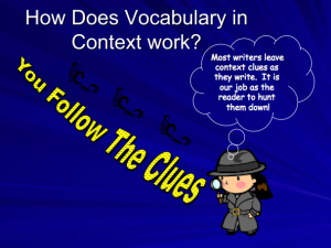 Context Clues   Power Point Maniac S Teaching Resources