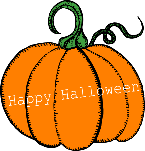 Happy Halloween Pumpkin Clip Art At Clker Com   Vector Clip Art Online