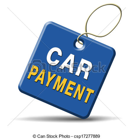 Illustration Of Car Payment Or Loan From Bank Financing For Expensive