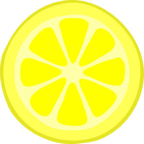 Lemon Slice Clip Art At Clker Com   Vector Clip Art Online Royalty