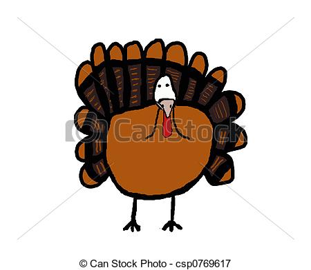 Of Simple Turkey   Clip Art Of A Simple Thanksgiving Turkey    