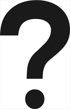 Question Mark Clipart Black And White   Clipart Panda   Free Clipart    