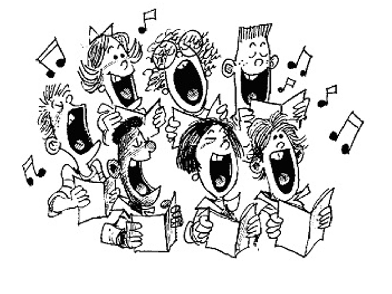 School Choir Sings Religious Songs