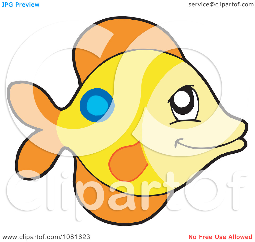 School Of Tropical Fish Clipart Yellow Tropical Fish Royalty Free