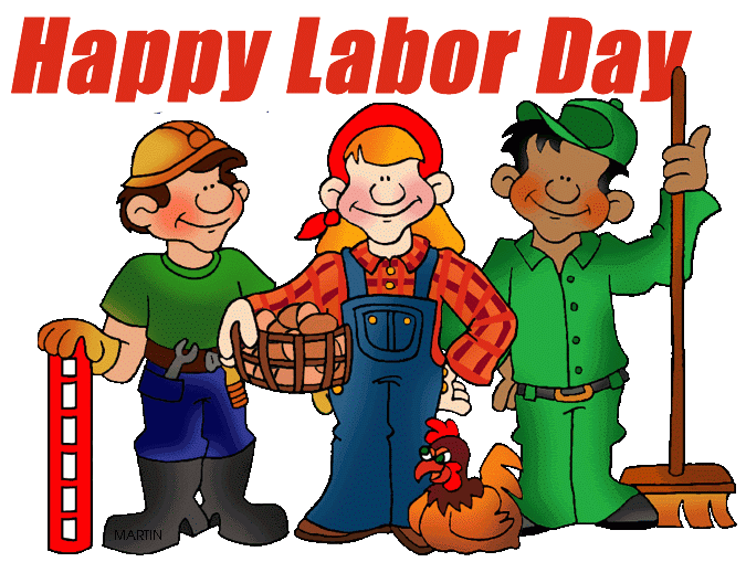 Size Free Happy Labor Day Weekend Banner Printable Clip Art  Jpg Gif