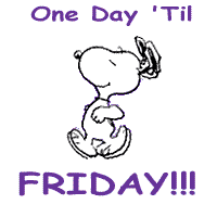 Snoopy S Happy Its Almost Friday Gif By Ga Peachgal   Photobucket